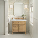 James Martin Lorelai 36" Single Bathroom Vanity, Light Natural Oak