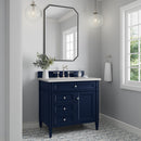 James Martin Brittany 36" Single Bathroom Vanity, Victory Blue
