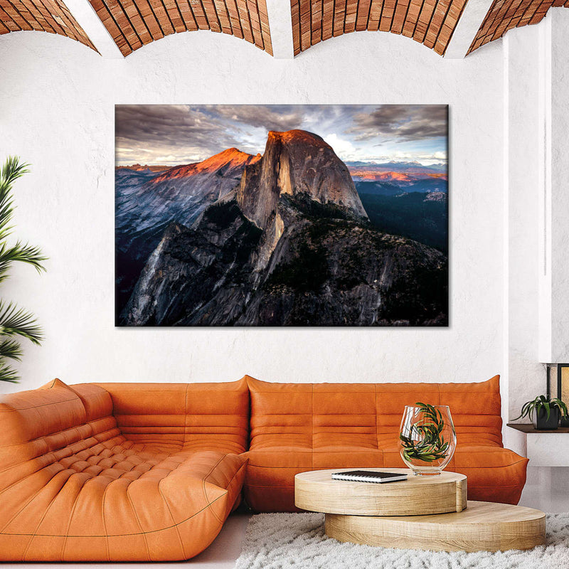 Yosemite's Half Dome Wall Art