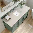 James Martin Brittany 60" Single Bathroom Vanity, Smokey Celadon