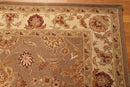 5'6" X 8'6" handmade 100% wool Traditional Oriental Area Rug Brown