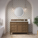 James Martin Brittany 48" Single Bathroom Vanity, Saddle Brown