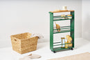 Slim Storage Cart (32" H) - Steel by Yamazaki Home