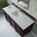 James Martin Brittany 60" Single Bathroom Vanity, Burnished Mahogany