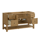 James Martin Breckenridge 60" Single Bathroom Vanity, Light Natural Oak