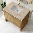 James Martin Hudson 36" Single Bathroom Vanity, Light Natural Oak