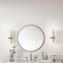 James Martin Rohe 30" Mirror, Champagne Brass