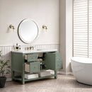 James Martin Breckenridge 48" Single Bathroom Vanity, Smokey Celadon