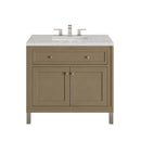 James Martin Chicago 36" Single Bathroom Vanity, Walnut Whisper