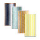 Oversized Striped Border Cabana Beach Towel - Santa Cruz by Great Bay Home