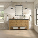 James Martin Breckenridge 60" Single Bathroom Vanity, Light Natural Oak
