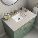 James Martin Chicago 36" Single Bathroom Vanity, Smokey Celadon