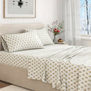 Turkish Cotton Flannel Sheet Set - Winter Floral Collection by Great Bay Home