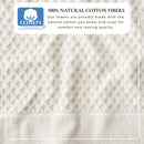 Cotton Diamond Waffle Weave Bath Towel Set - Grayson Collection by Great Bay Home