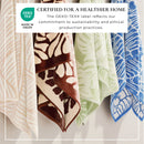 Oversized Retro Printed Beach Towel - St. Barts Collection by Great Bay Home