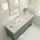 James Martin Breckenridge 60" Single Bathroom Vanity, Smokey Celadon