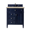 James Martin Brittany 30" Single Bathroom Vanity, Victory Blue