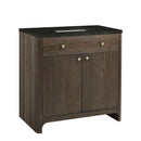 James Martin Gracyn 36" Single Bathroom Vanity, Sable