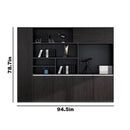 Wallis · Black Office Shelves & Storage