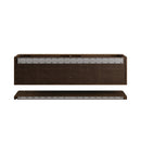 James Martin Allamari 72" Floating Double Bathroom Vanity, Sable