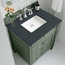James Martin Brittany 30" Single Bathroom Vanity, Smokey Celadon