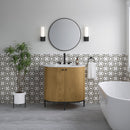 James Martin Bellamy 36" Single Bathroom Vanity, Rustic Oak