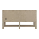 James Martin Breckenridge 60" Double Bathroom Vanity, Whitewashed Oak
