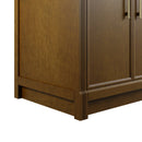 James Martin Bellshire 72" Double Bathroom Vanity, Honey Oak