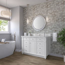 James Martin Bristol 48" Single Bathroom Vanity, Bright White
