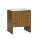 James Martin Hudson 30" Single Bathroom Vanity, Honey Oak