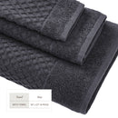 Cotton Diamond Waffle Weave Bath Towel Set - Grayson Collection by Great Bay Home