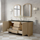 James Martin Gracyn 72" Double Bathroom Vanity, Coastal Driftwood