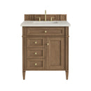 James Martin Brittany 30" Single Bathroom Vanity, Pecan