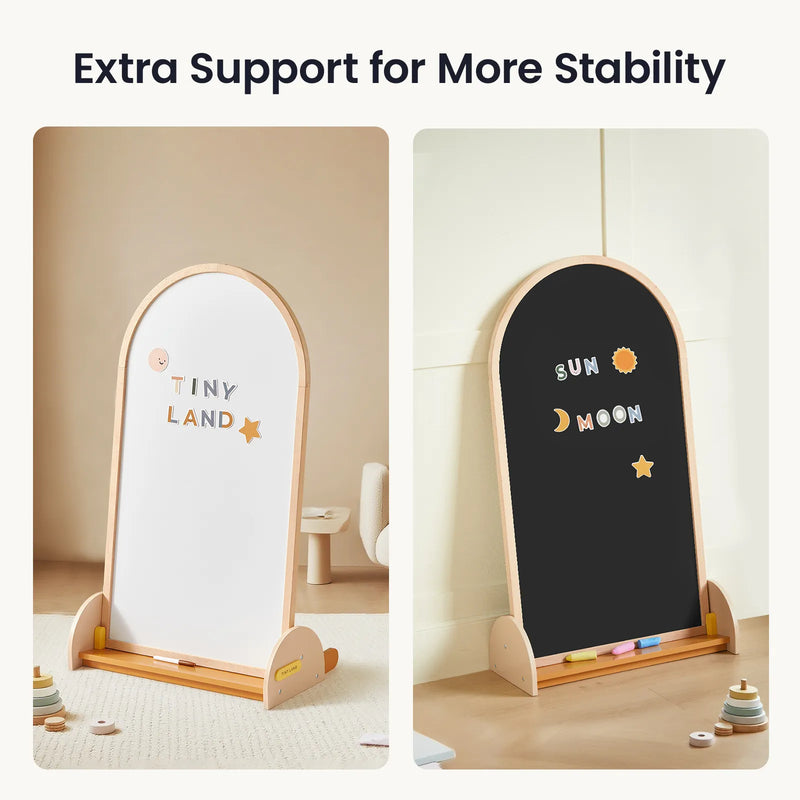 Tiny Land® Double-Sided Arched Magnet Chalkboard, photo 9 of 14