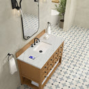 James Martin Malibu 48" Single Bathroom Vanity, Amber Birch