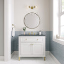 James Martin Chicago 36" Single Bathroom Vanity, Glossy White