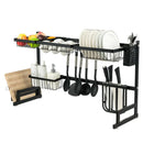 2 Tier Stainless Steel Over Sink Dish Drainer by LJGDeals