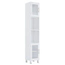 71 Inch Tall Tower Bathroom Storage Cabinet and Organizer Display Shelves for Bedroom by LJGDeals