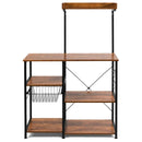 4 Tier Vintage Kitchen Baker's Rack Utility Microwave Stand-Coffee by LJGDeals