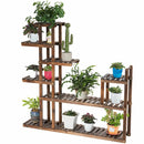 7-Tier Flower Wood Stand Plant Display Rack Storage Shelf by LJGDeals