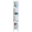 71 Inch Tall Tower Bathroom Storage Cabinet and Organizer Display Shelves for Bedroom by LJGDeals