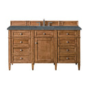 James Martin Brittany 60" Single Bathroom Vanity, Saddle Brown