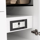 James Martin Breckenridge 72" Double Bathroom Vanity, Bright White