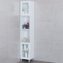 71 Inch Tall Tower Bathroom Storage Cabinet and Organizer Display Shelves for Bedroom by LJGDeals