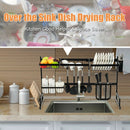 2 Tier Stainless Steel Over Sink Dish Drainer by LJGDeals