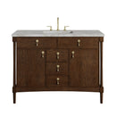 James Martin Kinnsden 48" Single Bathroom Vanity, Sable Oak