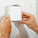 Fogless Clip-On Shower Mirror with Suction Cup