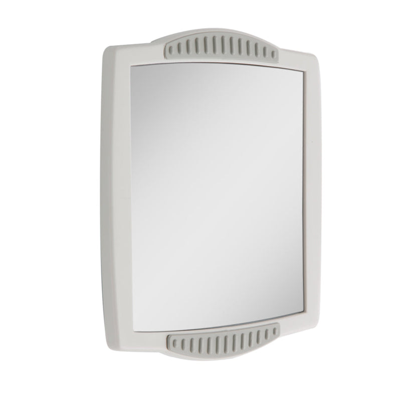 Fogless Clip-On Shower Mirror with Suction Cup
