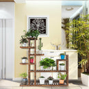7-Tier Flower Wood Stand Plant Display Rack Storage Shelf by LJGDeals