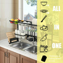 2 Tier Stainless Steel Over Sink Dish Drainer by LJGDeals